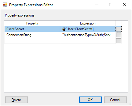CRM Connection manager parameterization.png